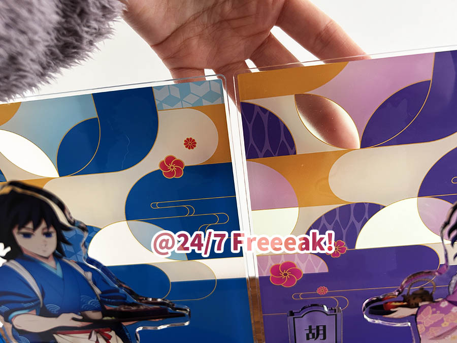 鬼滅×セブンイレブン】義勇・しのぶアクスタ正規品レビュー＆サイズ