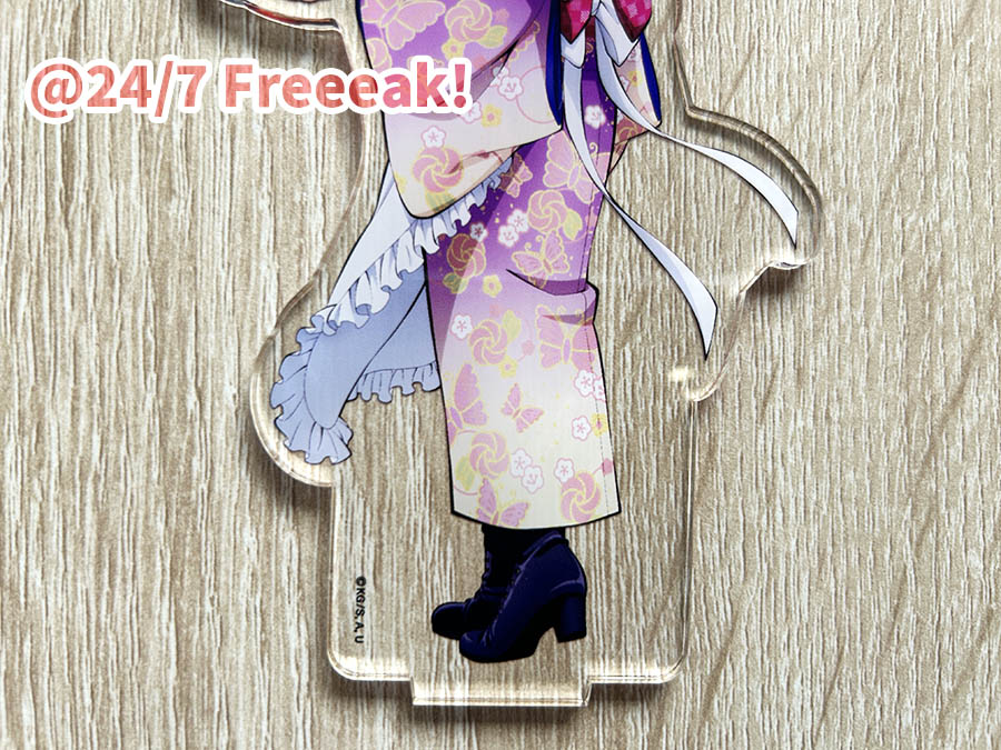 鬼滅の刃　胡蝶しのぶ　セブンイレブン　アクスタ 鬼滅×セブンイレブン】義勇・しのぶアクスタ正規品レビュー＆サイズ