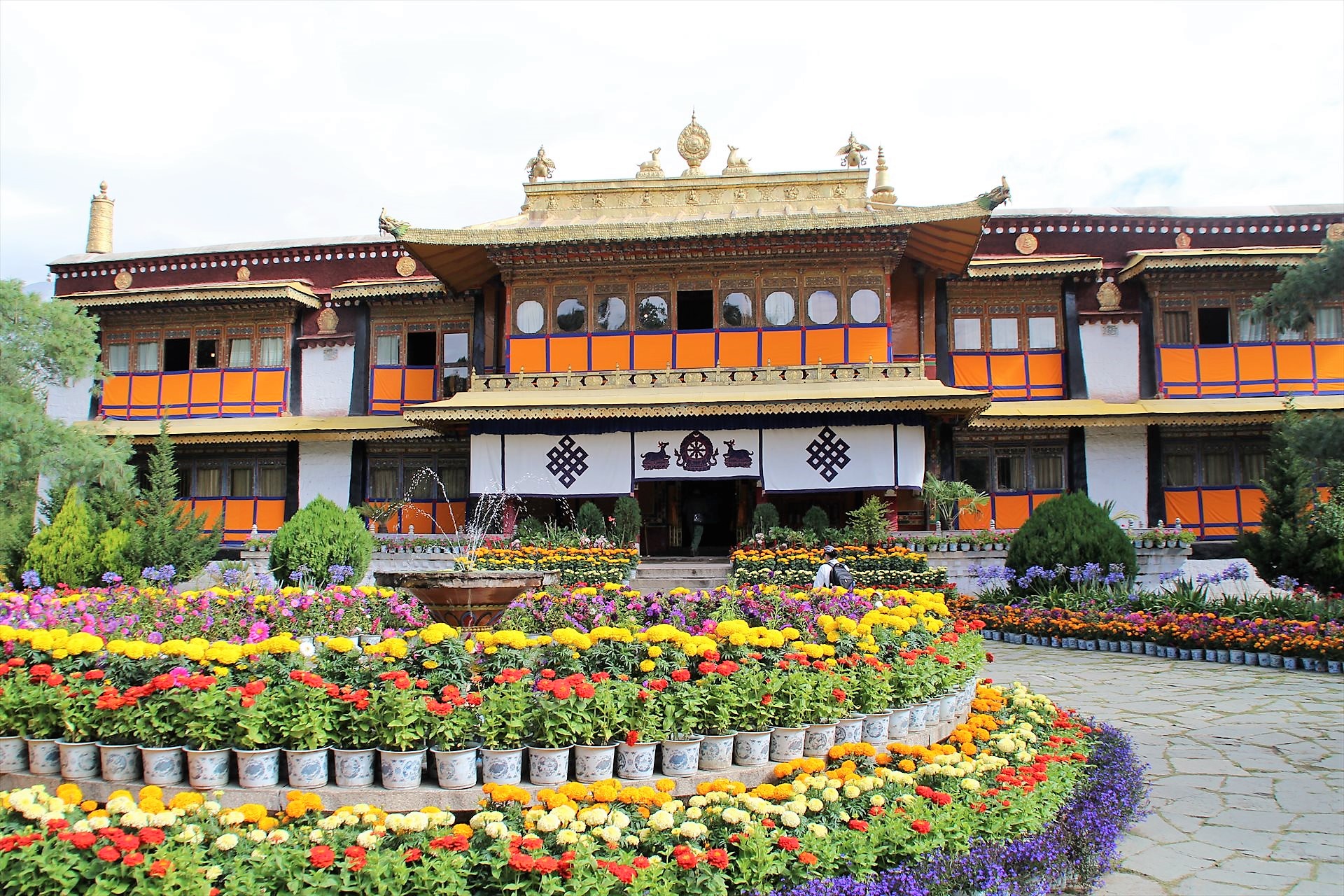 ラサのポタラ宮とチベット仏教寺院を観光する 中国チベット巡検 17-03