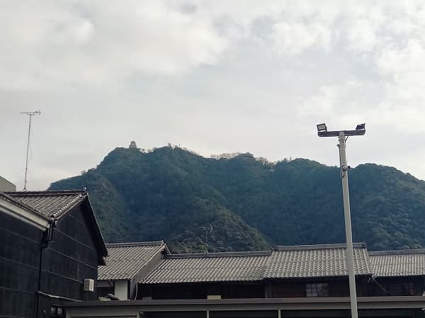 川原町からみた岐阜城