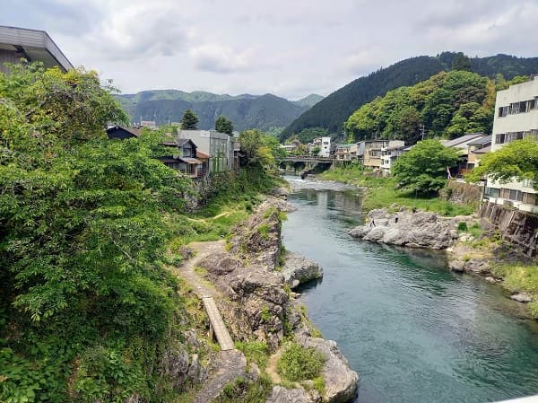 郡上八幡の吉田川