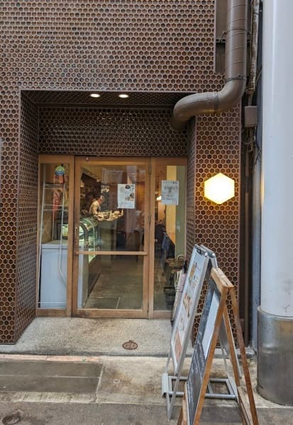 カフェ入口の画像