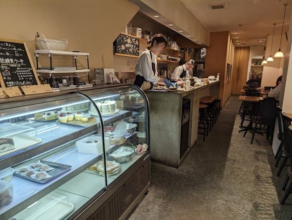 カフェの店内