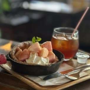 桃のダッチオーブン