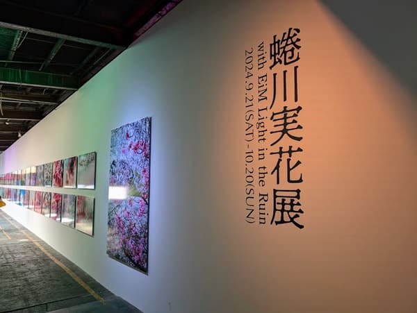 蜷川実花展の入口