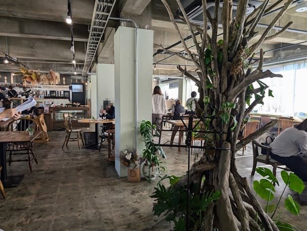 カフェの店内