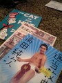 [toriaezu]下北沢の古本屋ビビビで買ってきました　奥から英語の絵本、難 波恒
