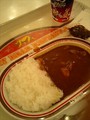 [かじ][外飯]くまのカレーをたべるよ