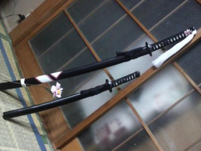 個別 白楼剣と楼観剣 背負うために買った紐はまた買い直すよ 長さ足りな の写真 画像 Twitter S Fotolife