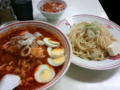 冷やし蒙古卵麺大＋バター＋プチ麻婆丼  おいしゅうございました