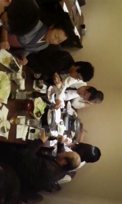 笑宿で宴会なう。