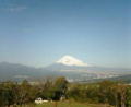 当たり前だが富士山に近づくほど大きく見える