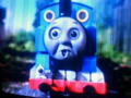 トーマスが変顔でフリーズした!