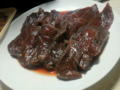 鹿のお肉をもらいました。