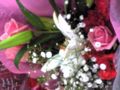 八年半のお付き合いをしてきた取引先、最後の業務終了。花束を用意し