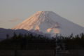 今日は富士山が綺麗だった。 