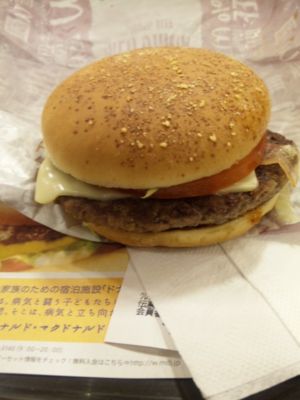 カリフォルニアバーガー＠四条高瀬川店。オーソドックスなBLT。うまし