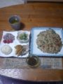 夕食なう 