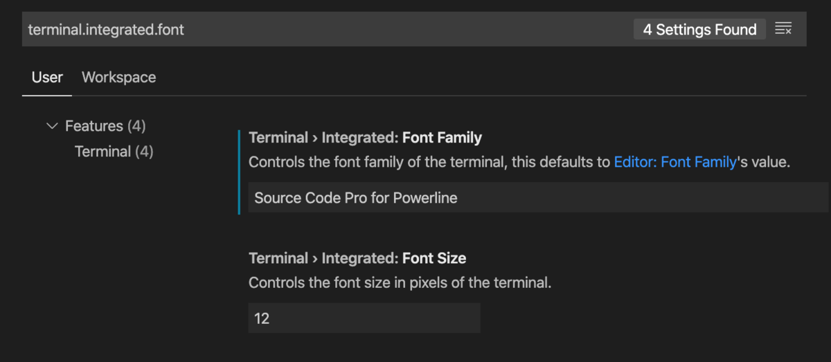 Mac VSCodeのTerminalでPowerlineフォント Software Engineering Blog