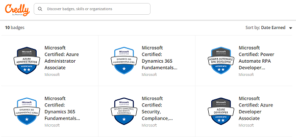 Badges from Credly to Microsoft Learn - Software Engineering Blog