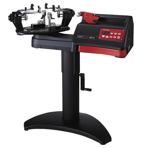 StringwayストリングウェイML100 T92固定クランプ高級ガット張り機 StringwayストリングウエイML100 T92ガット張り機でタルミ取りながら