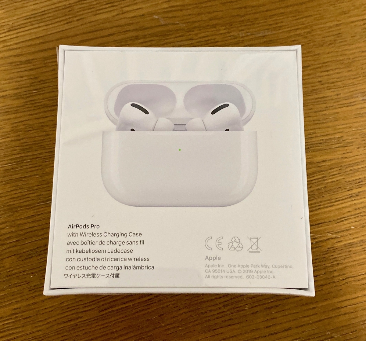 ▽Apple AirPods Pro PWP22J/A ワイヤレスイヤホン 箱あり 付属