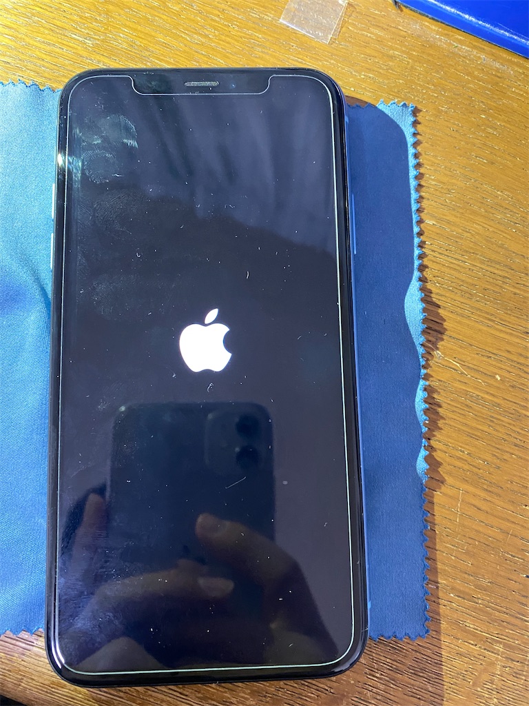 iPhone - iPhoneXR 64GB black デュアルSIM化改造済み カスタム用パーツ iPhoneXR デュアルシム化 SIMスロット & SIM