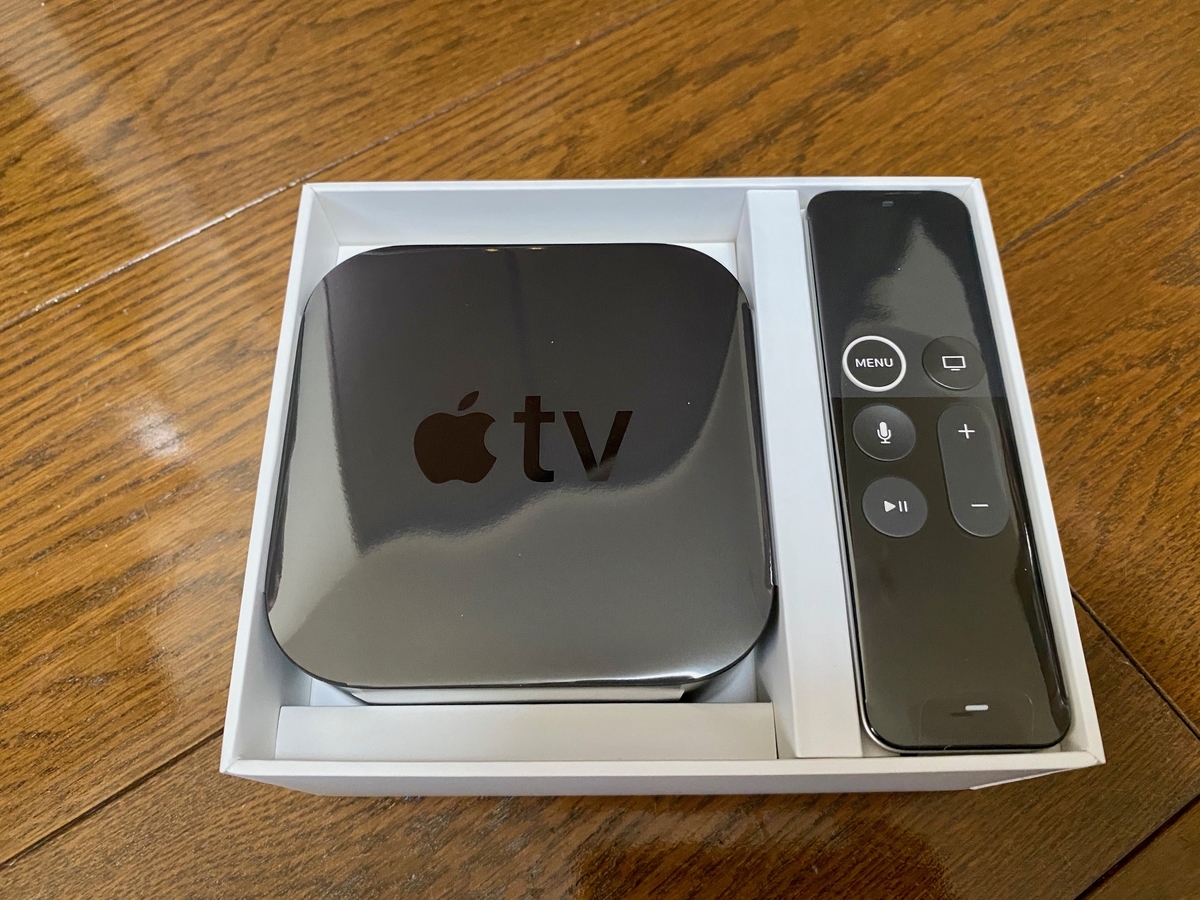 Apple TV 4Kを開封 - Apple Love.com