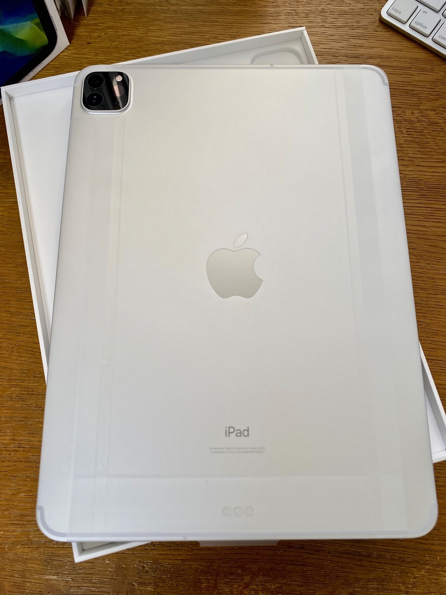 新型iPad Pro (2020)シルバーを開封！ - Apple Love.com