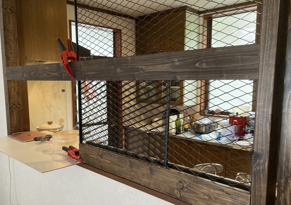 カウンター部分
