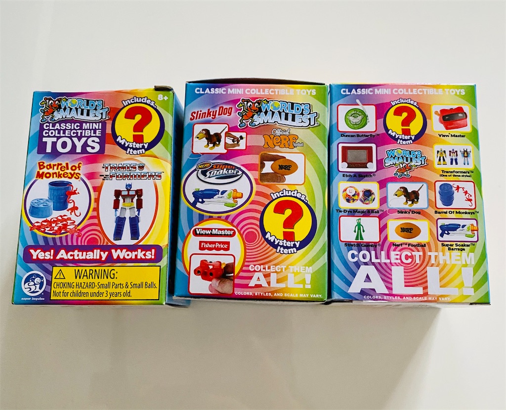 Worlds Smallest Classic Mini Collectible Toys Series 4 YATORA TOYS