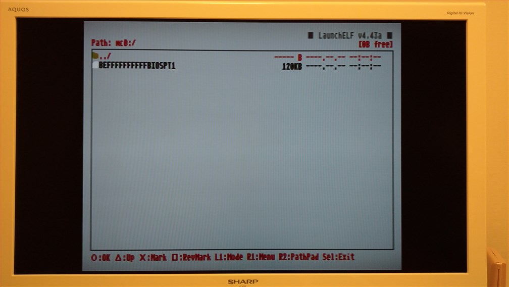 PS1からBIOSを吸い出してPS2経由でUSBメモリへコピー PS1からBIOSを吸い出してPS2経由でUSBメモリへコピー