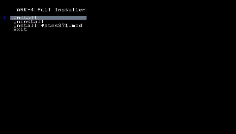 PSPに最新CFWのARK-4を導入する方法【PC不使用】