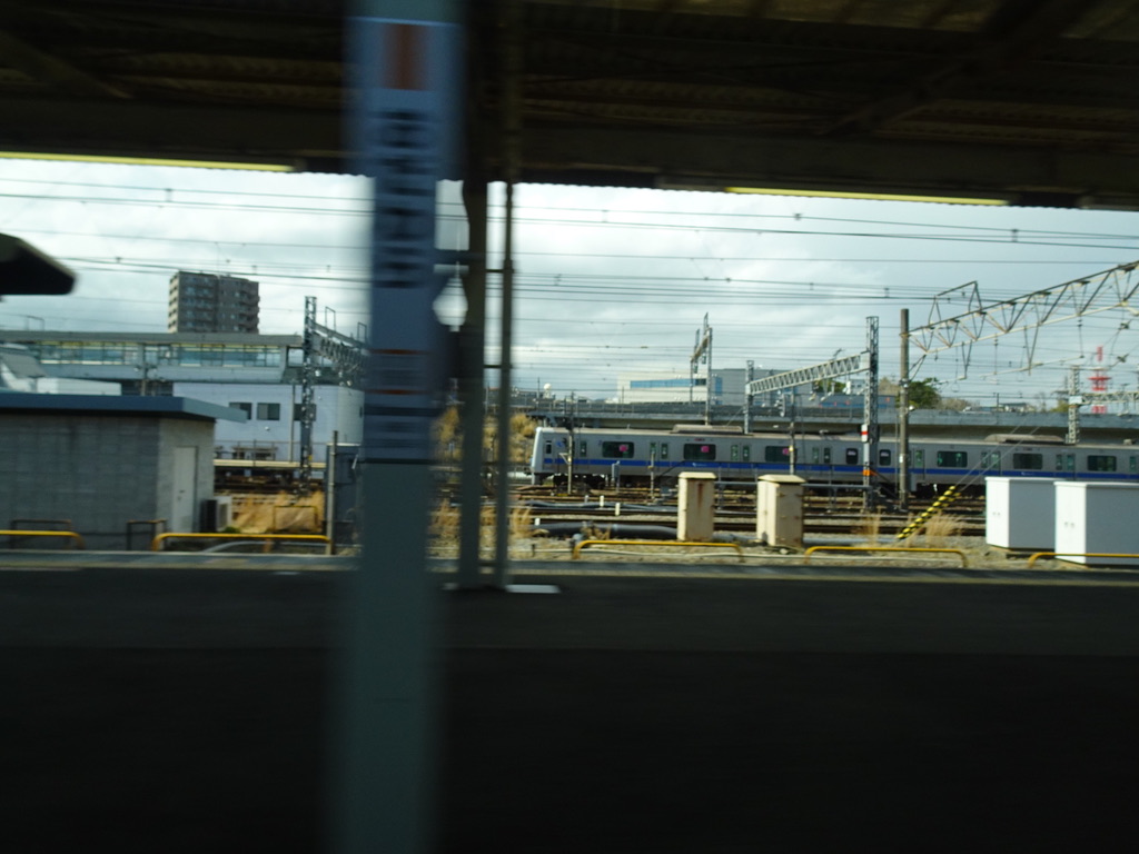 小田原駅の通過シーン