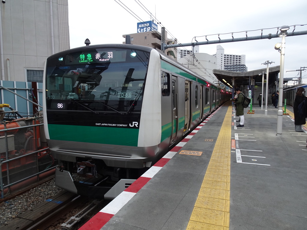 E233系(海老名・2020/1/21)