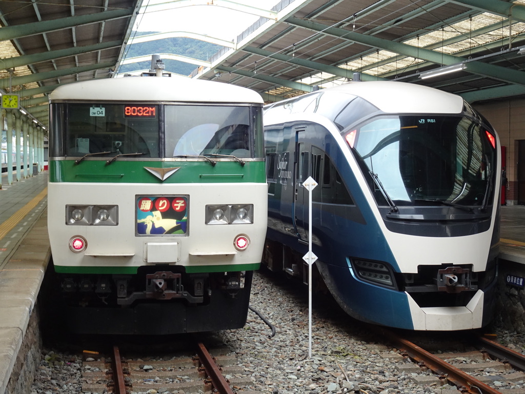 サボ 行先板】東京〈急行おくいず〉伊豆急下田✕東京〈伊豆 自由席〉