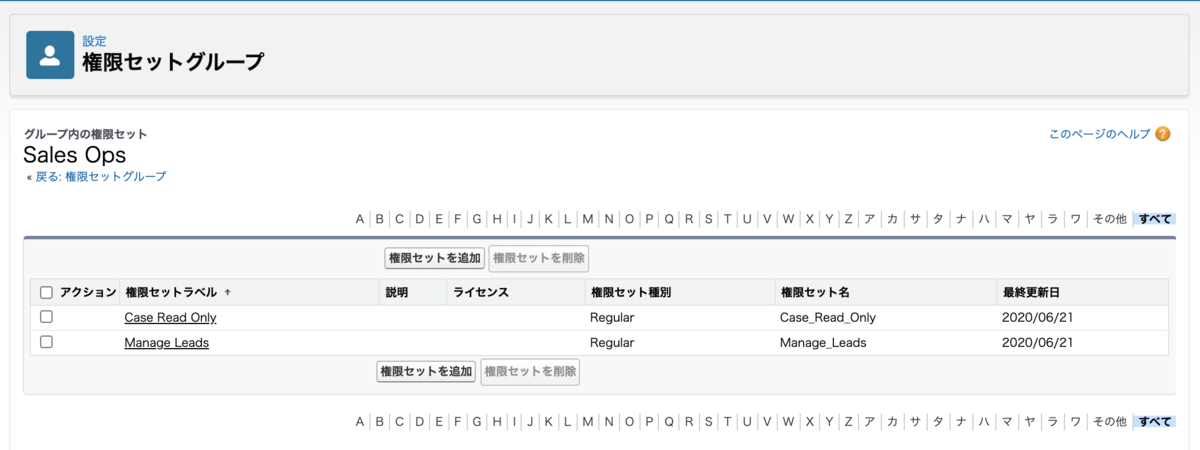 Sfdc 権限セットグループを試してみました Tyoshikawa1106のブログ
