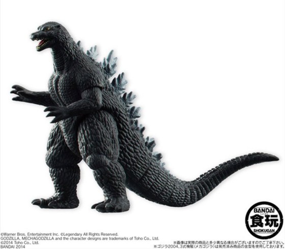 ハリウッド版GODZILLA2014年版フィギュア ハリウッド版『GODZILLA』が食玩フィギュアに!ゴジラ