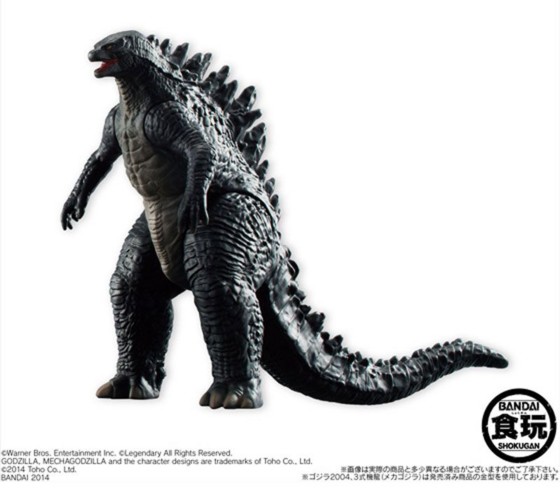 ハリウッド版『GODZILLA』が食玩フィギュアに!ゴジラ