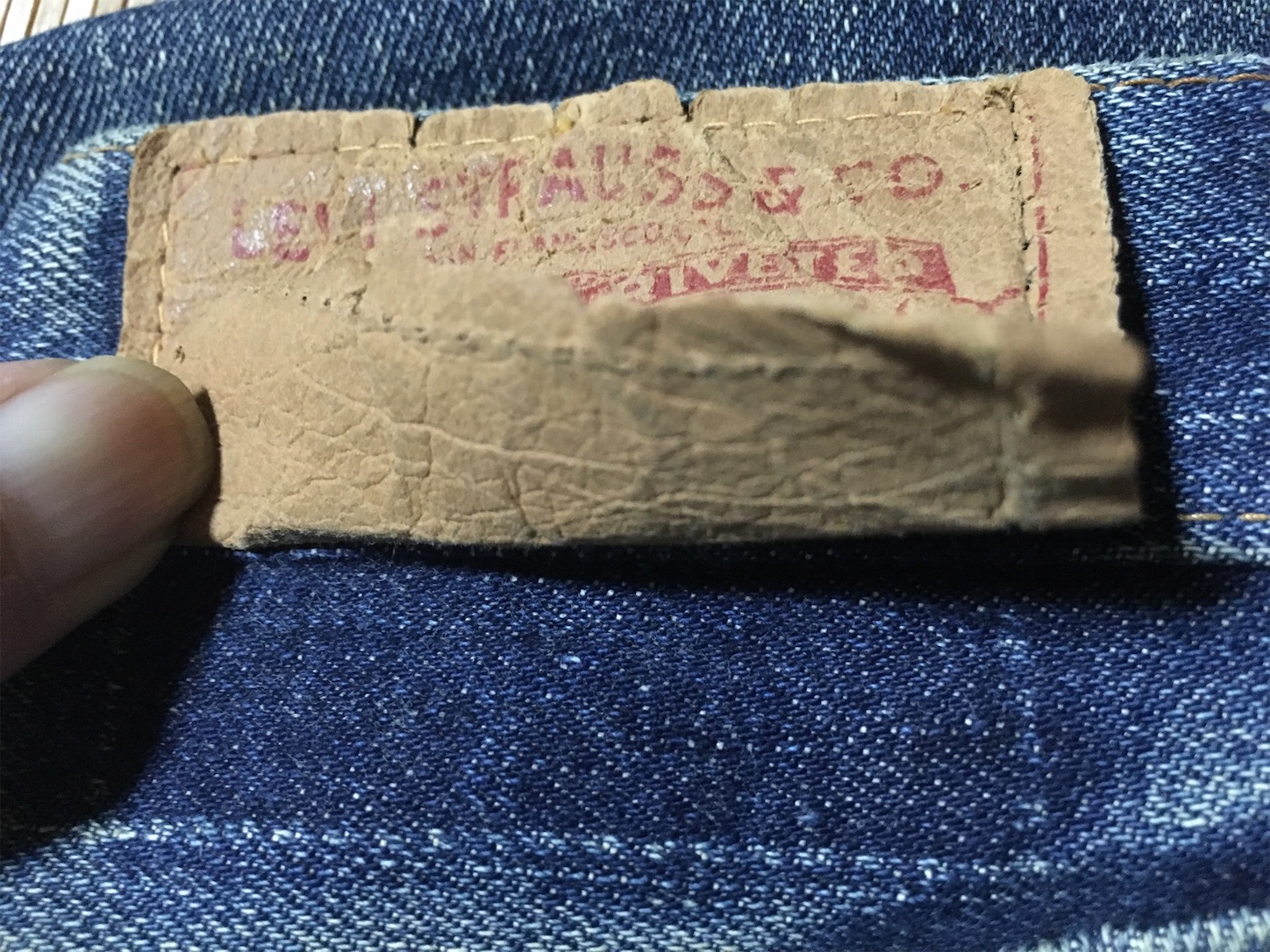 紙パッチ比較 - FADED BLUE