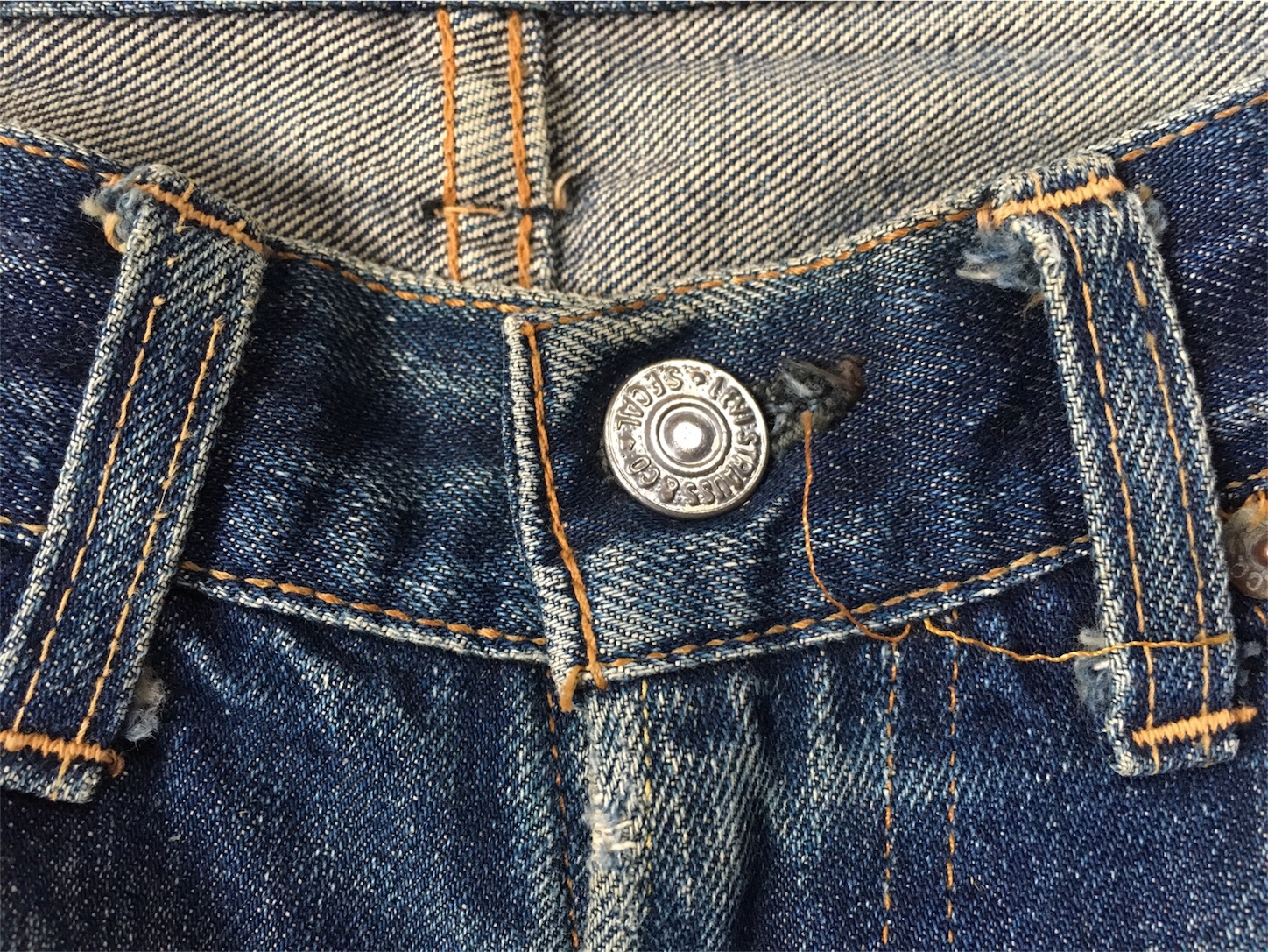 LEVI'S 502 BigE 履きこみ終了品 - FADED BLUE