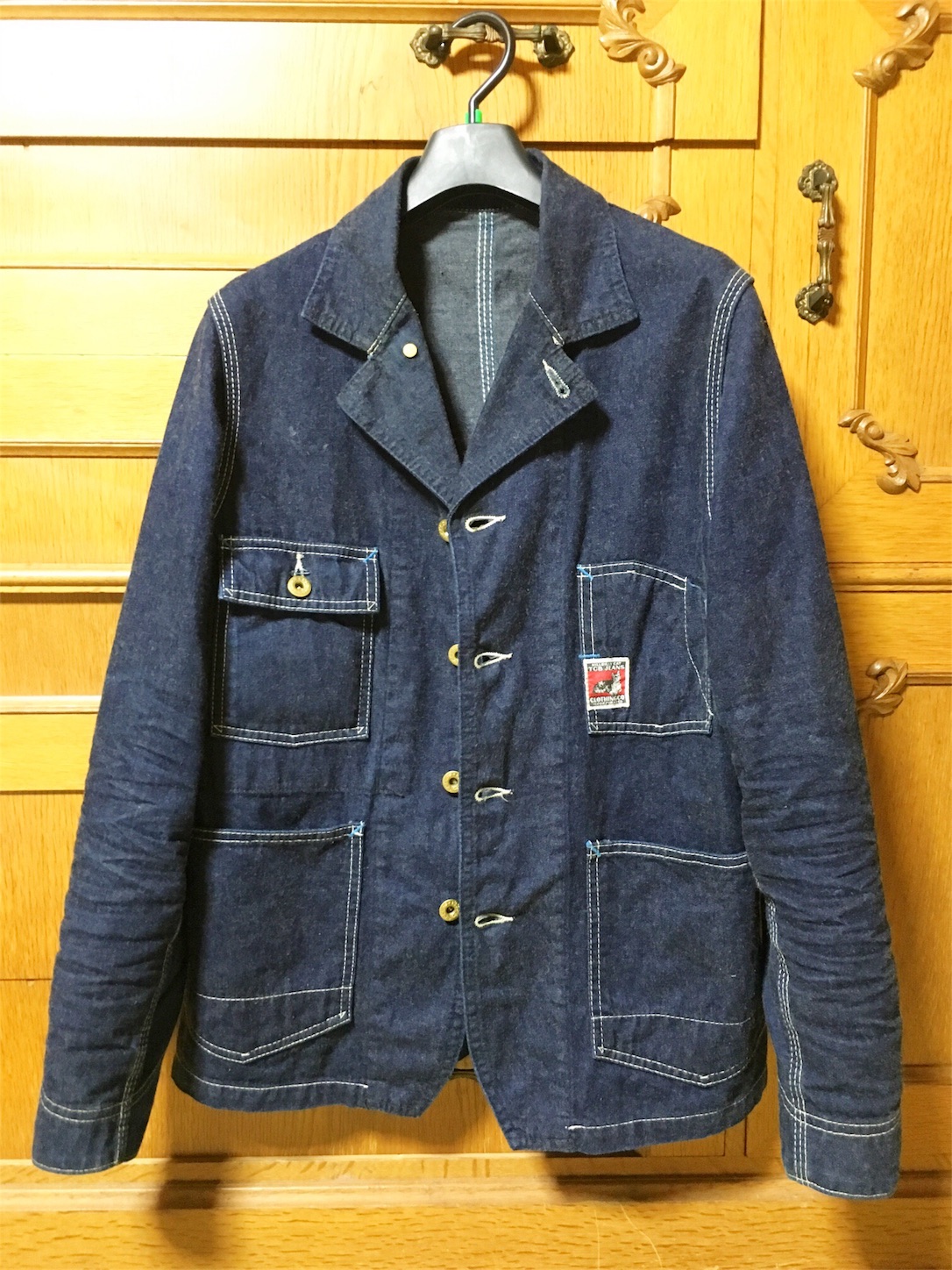 TCB カバーオール Chore JK 着込み再開 - FADED BLUE
