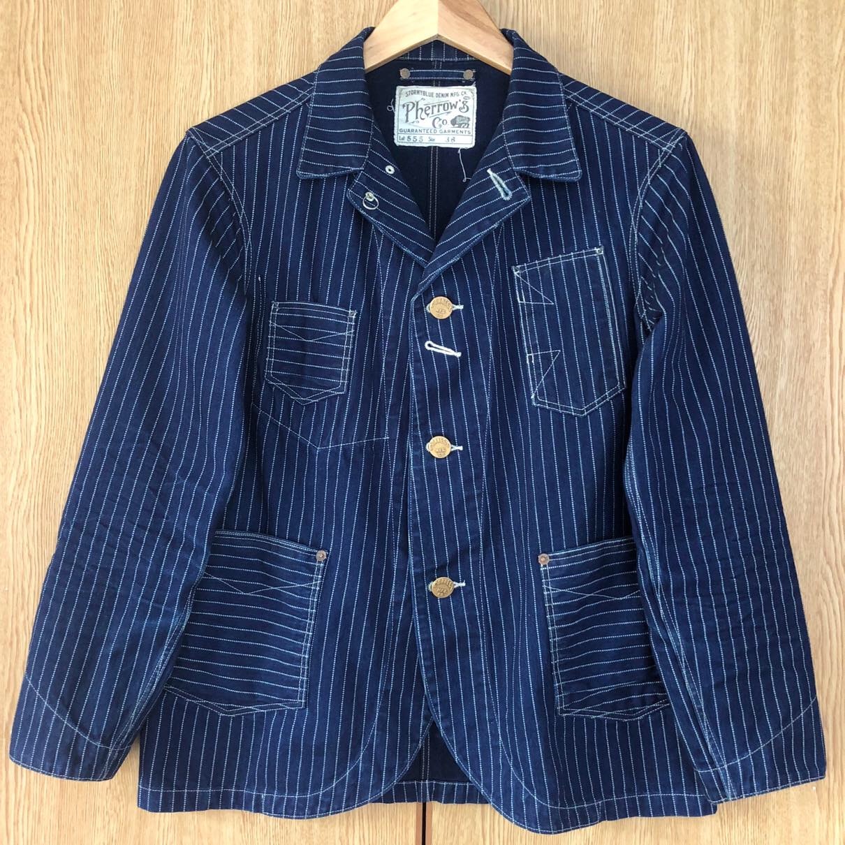 フェローズ ウォバッシュカバーオール Part3 103日+α - FADED BLUE