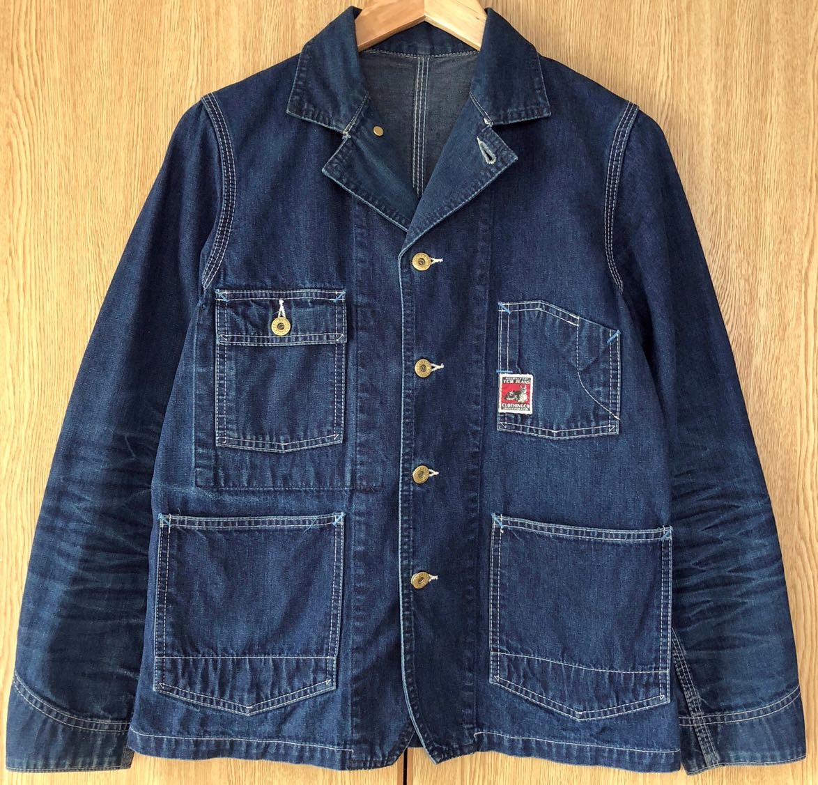 TCB カバーオール Chore JK 397日 - FADED BLUE