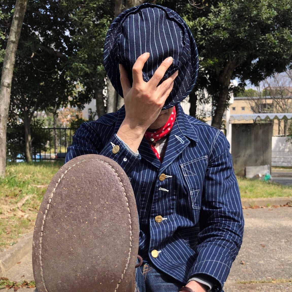 フェローズ ウォバッシュカバーオール Part1 - FADED BLUE