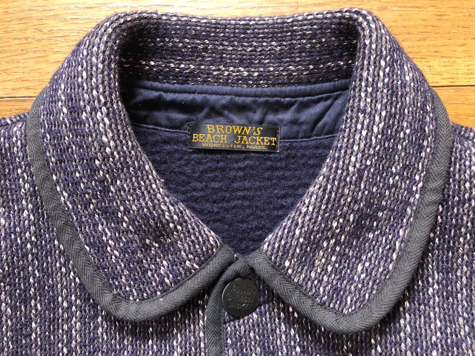 ブラウンズビーチ 実名復刻 ジャケット＆ベスト - FADED BLUE