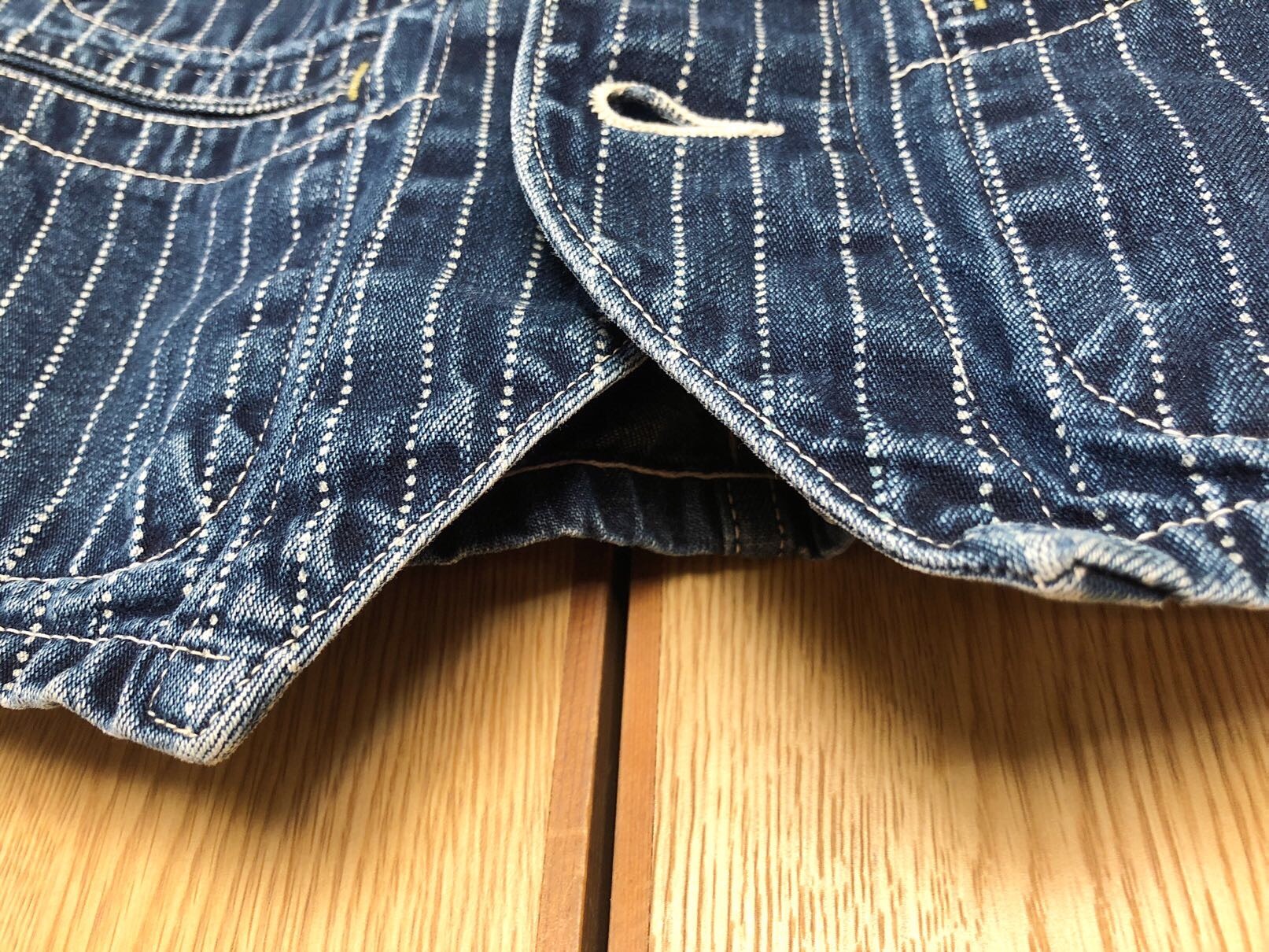 SUGAR CANE ウォバッシュベスト その4 - FADED BLUE
