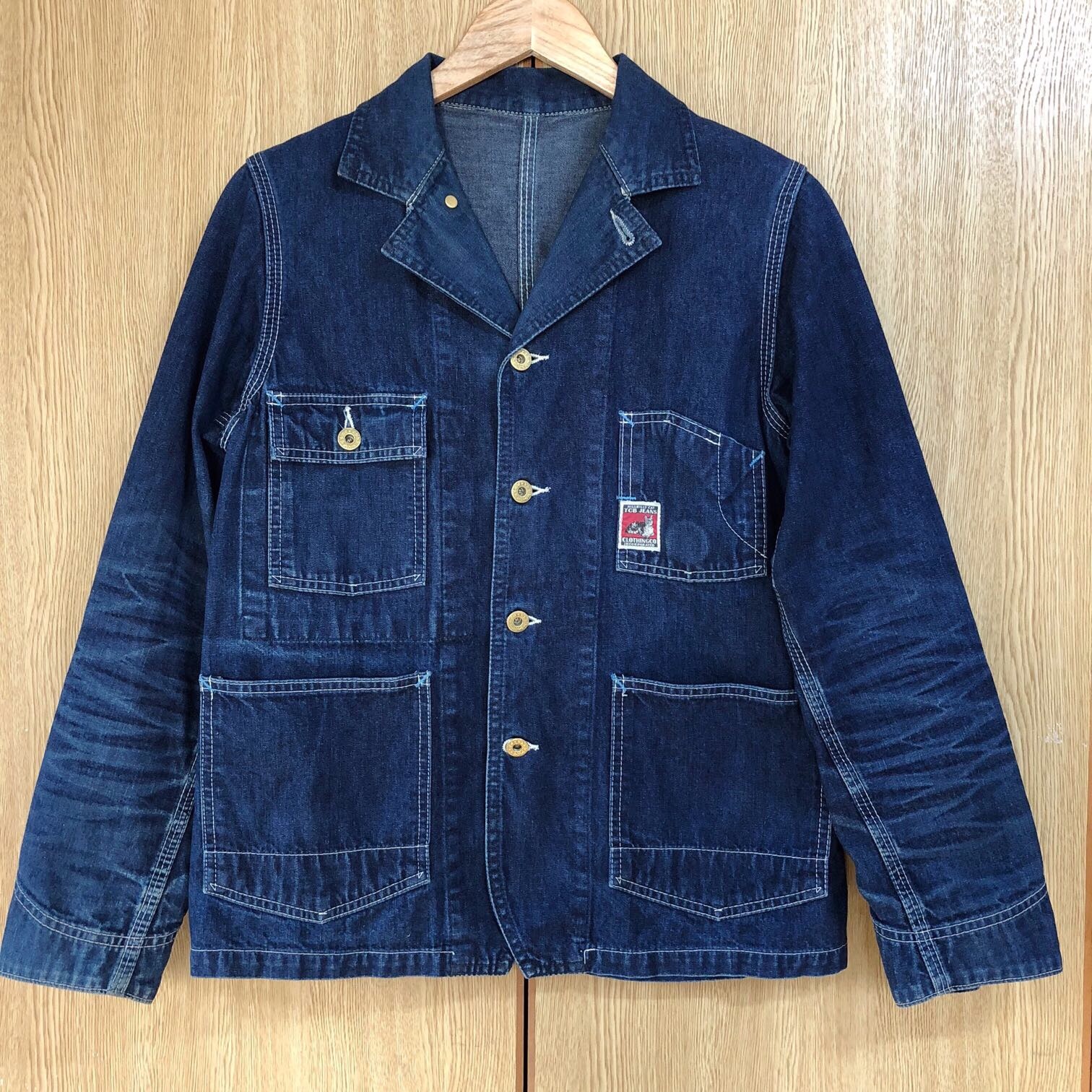 TCB カバーオール Chore JK 335日 - FADED BLUE