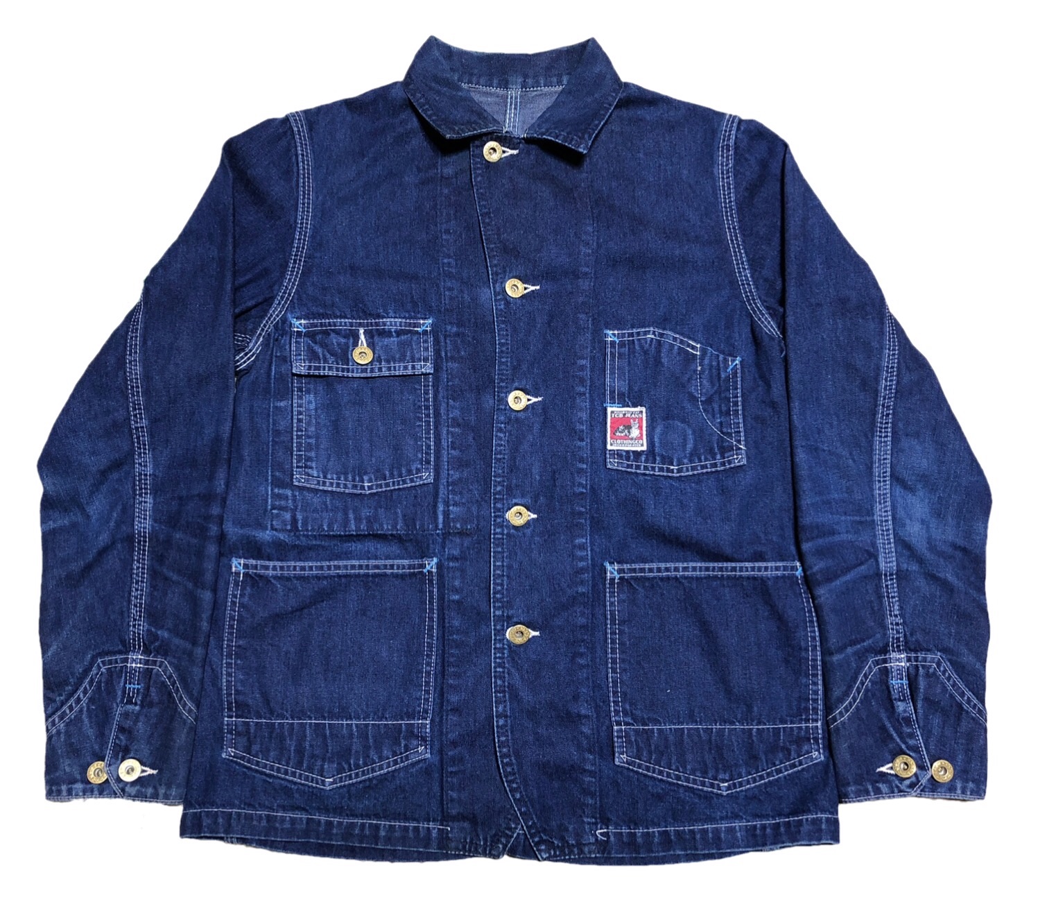 TCB カバーオール Chore JK 335日 - FADED BLUE