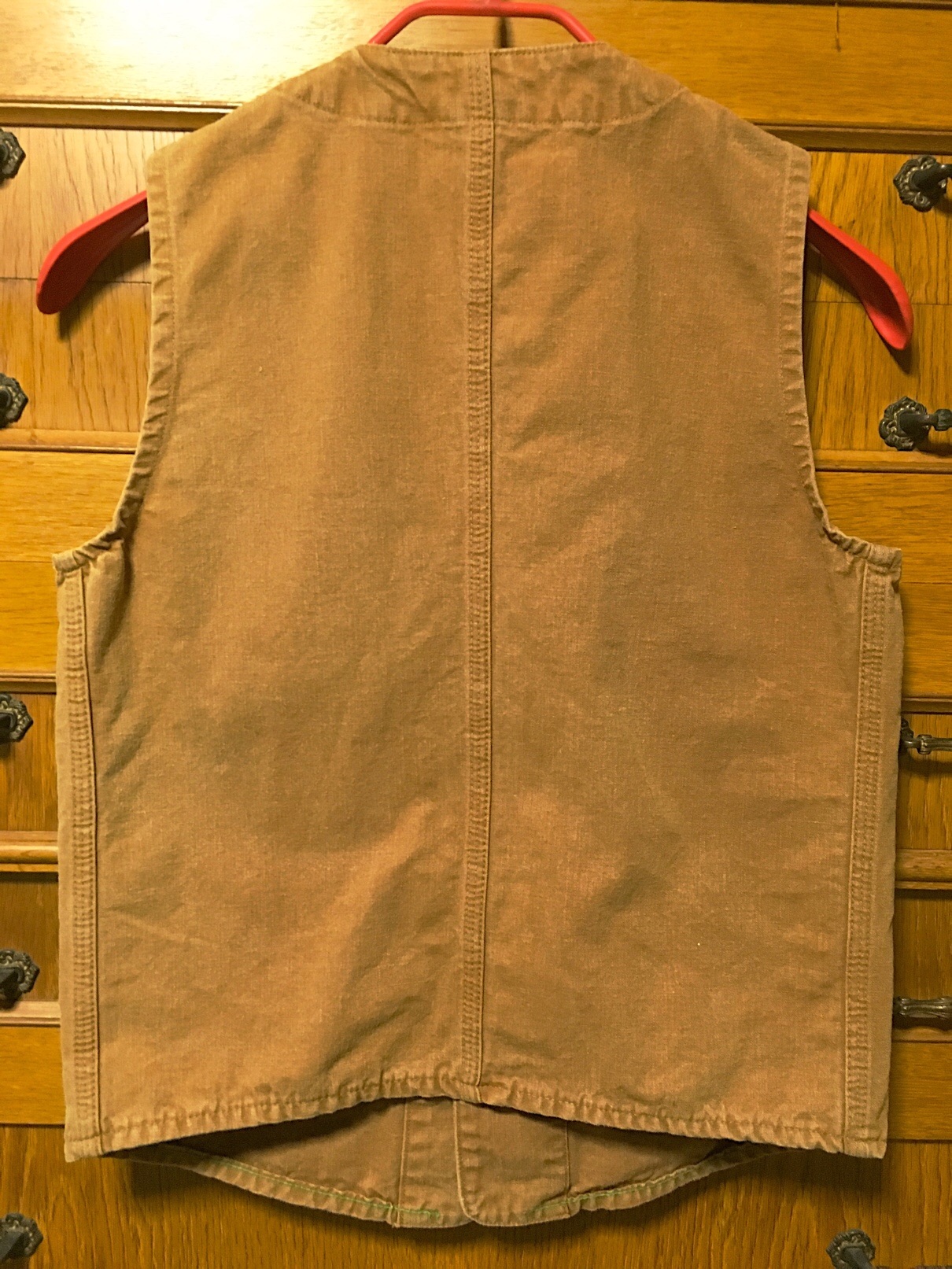 TCB Foremen Vest エンジニアベスト ブラウンダック - FADED BLUE